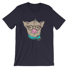 Hipster Pig Short-Sleeve Unisex T-Shirt