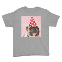 Birthday Pug Youth Short Sleeve T-Shirt