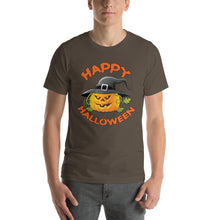 Happy Halloween Jack-O-Lantern Short-Sleeve Unisex T-Shirt