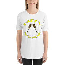 Happy New Year Champagne Short-Sleeve Unisex T-Shirt