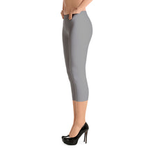 Gray Capri Leggings