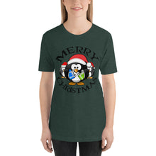Merry Christmas Penguins Short-Sleeve Unisex T-Shirt