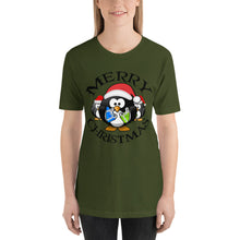 Merry Christmas Penguins Short-Sleeve Unisex T-Shirt