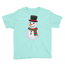 Snowman Youth Short Sleeve T-Shirt
