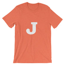 J Short-Sleeve Unisex T-Shirt