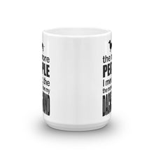 The More People I Meet The More I Love My Dachshund Mug