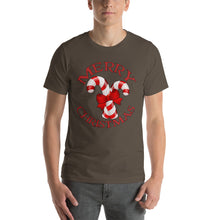 Merry Christmas Candy Cane Short-Sleeve Unisex T-Shirt