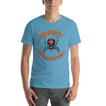 Happy Halloween Spider Short-Sleeve Unisex T-Shirt