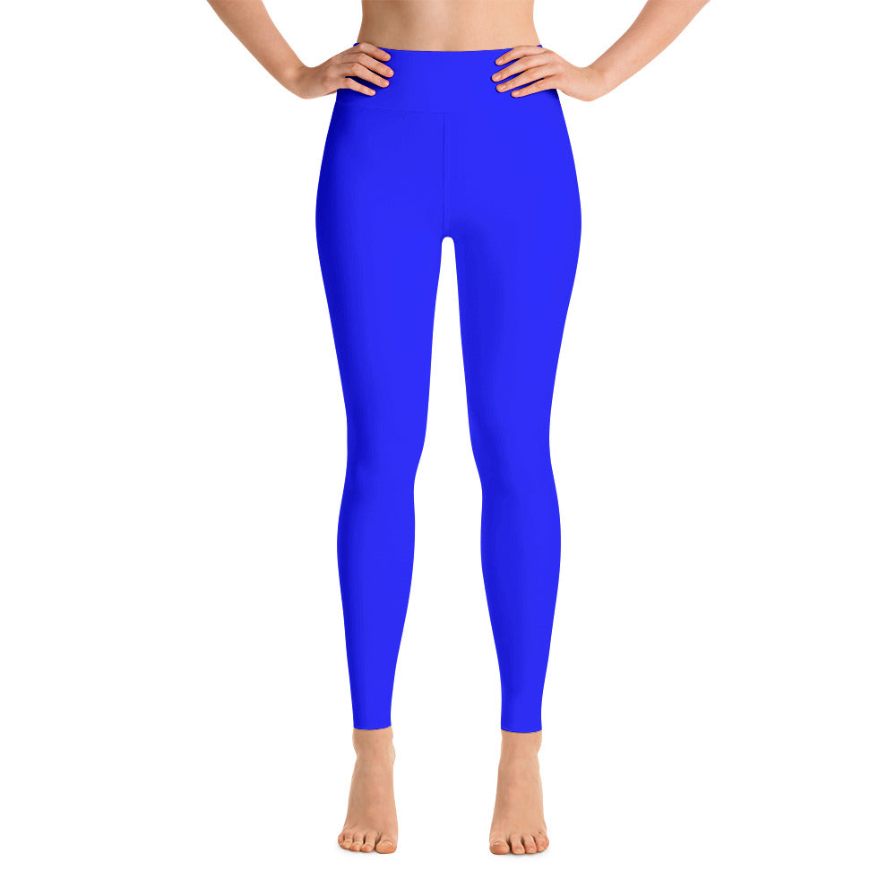 Blue Yoga Leggings