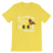 I Love My Dachshund t-shirt