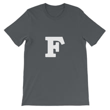 F Short-Sleeve Unisex T-Shirt