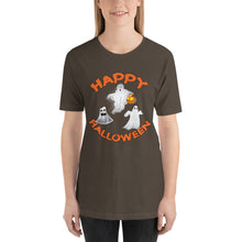 Happy Halloween Ghosts Short-Sleeve Unisex T-Shirt