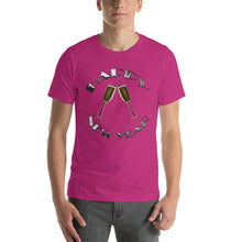 Happy New Year Champagne Short-Sleeve Unisex T-Shirt