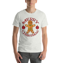 Merry Christmas Gingerbread Man Short-Sleeve Unisex T-Shirt