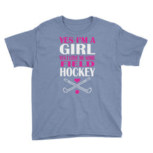 I Love Me Some Field Hockey Youth Short Sleeve T-Shirt