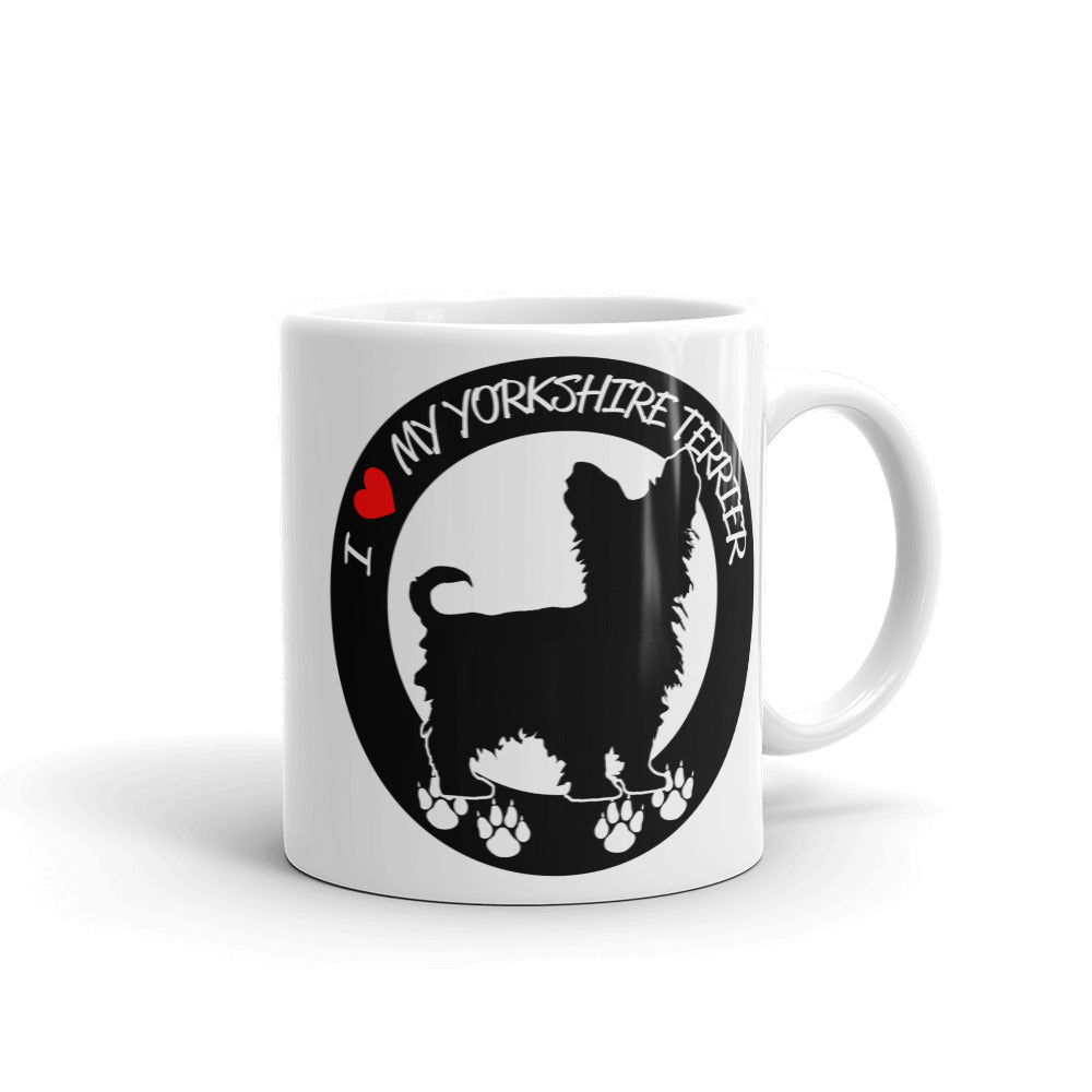I Love My Yorkie Mug