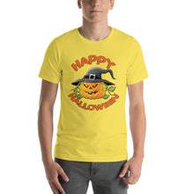 Happy Halloween Jack-O-Lantern Short-Sleeve Unisex T-Shirt