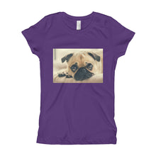 Girl's T-Shirt - Pug.