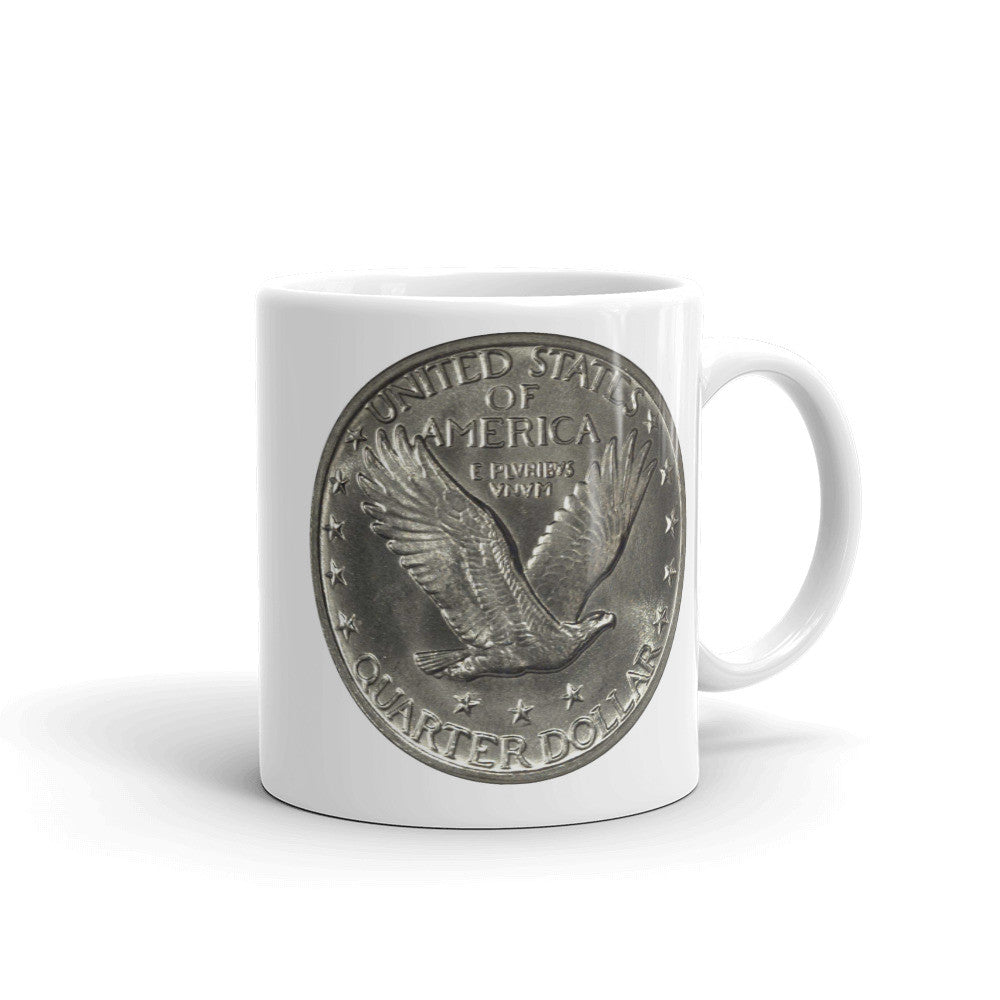 Liberty Standing Quarter Mug