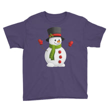 Snowman Youth Short Sleeve T-Shirt