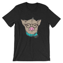 Hipster Pig Short-Sleeve Unisex T-Shirt