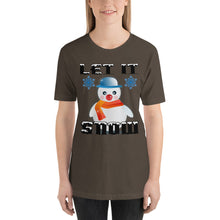 Let It Snowman Short-Sleeve Unisex T-Shirt
