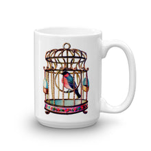 Vintage Bird Cage Mug