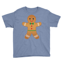 Gingerbread Man Youth Short Sleeve T-Shirt