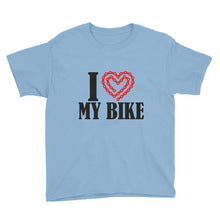 I Love My Bike Youth Short Sleeve T-Shirt