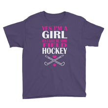 I Love Me Some Field Hockey Youth Short Sleeve T-Shirt