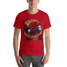 Happy Halloween Grim Reaper Short-Sleeve Unisex T-Shirt