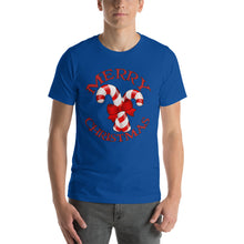 Merry Christmas Candy Cane Short-Sleeve Unisex T-Shirt