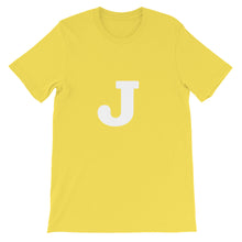 J Short-Sleeve Unisex T-Shirt