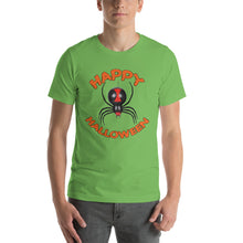 Happy Halloween Spider Short-Sleeve Unisex T-Shirt