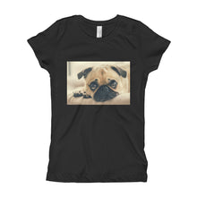 Girl's T-Shirt - Pug.