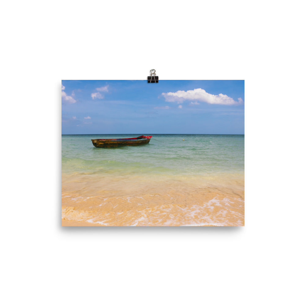 Boat on the Water poster