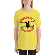Happy Halloween Witch Short-Sleeve Unisex T-Shirt