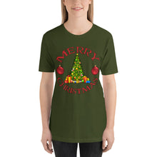 Merry Christmas Tree Short-Sleeve Unisex T-Shirt