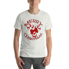 Merry Christmas Candy Cane Short-Sleeve Unisex T-Shirt