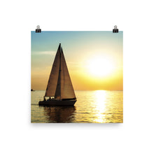 Sailboat poster