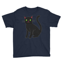 Black Cat Youth Short Sleeve T-Shirt