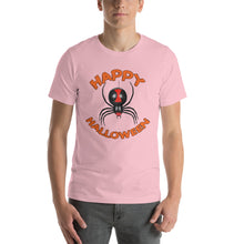 Happy Halloween Spider Short-Sleeve Unisex T-Shirt