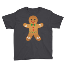 Gingerbread Man Youth Short Sleeve T-Shirt