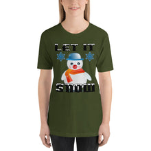 Let It Snowman Short-Sleeve Unisex T-Shirt