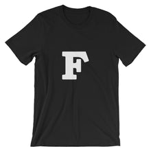 F Short-Sleeve Unisex T-Shirt
