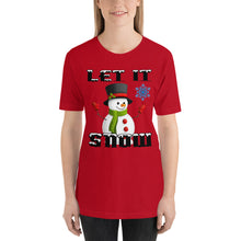 Let It Snow Short-Sleeve Unisex T-Shirt