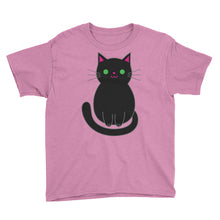 Black Cat Youth Short Sleeve T-Shirt