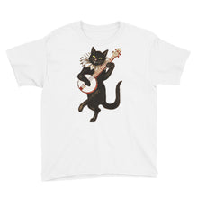 Banjo Cat Youth Short Sleeve T-Shirt