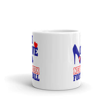 I Love New York Football Mug
