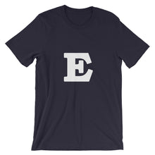 E Short-Sleeve Unisex T-Shirt